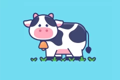 Tuyển tập 999 hình nền bò sữa cực dễ thương và độc đáo cho iPhone và Android